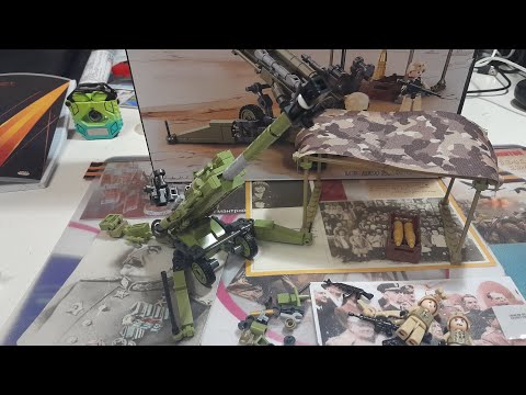 Видео: обзор лего набора с артелерийской пушкой