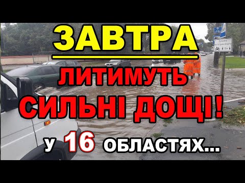 Видео: ЛИТИМУТЬ СИЛЬНІ ДОЩІ?! Прогноз погоди на 11 ЖОВТНЯ