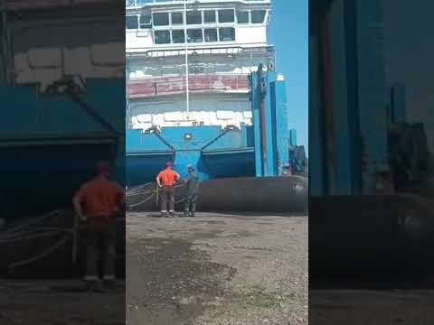 Видео: Спуск судна ОТ 2439 часть3.