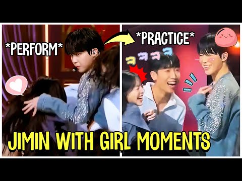 Видео: Джимин из BTS с девушками