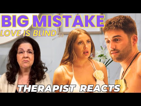 Видео: Реакция терапевта: Мой совет, которого вы не ожидали (Любовь слепа) 😲