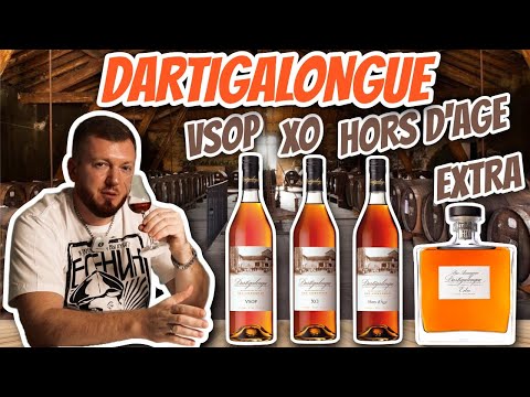 Видео: Dartigalongue VSOP, XO, Hors d'Age, EXTRA | Вертикальная дегустация основной линейки этого арманьяка