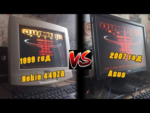 Видео: ЭЛТ - мониторы Еще живы!? | Nokia 449ZA | 1999 год !!