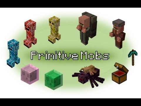 Видео: Обзор мода minecraft Элементарные мобы (PRIMITIVE MOBS) № 17