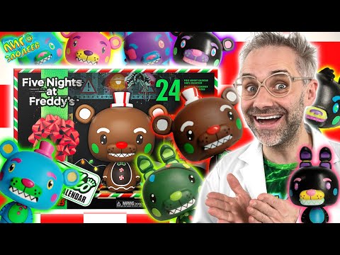 Видео: НОВОГОДНИЙ КАЛЕНДАРЬ ФНАФ! ДОКТОР ЗЛЮ И АНИМАТРОНИКИ FIVE NIGHTS AT FREDDY`S НА НОВЫЙ ГОД!