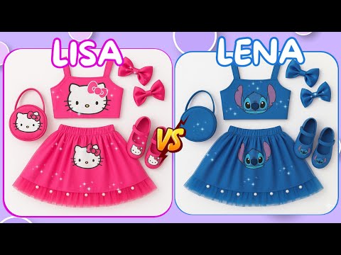 Видео: Лиза или Лена | #лиза #лена #лизаилилена #hellokitty #стежок #выбериодин #эстетическийдекоркомнат...