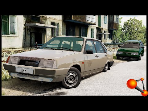 Видео: ЗАБРОШЕННАЯ ВО ДВОРЕ ВАЗ 21099! Восстановим? - BeamNg Drive