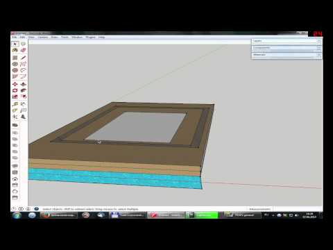 Видео: Урок 4_ Проектирование дома в SketchUp.mp4