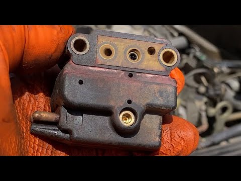 Видео: Двигатель работает на холостом ходу, но глохнет или не работает при нажатии на педаль газа W126 W...