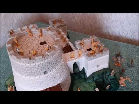 Видео: Солдатики 1/72 Горная Цитадель