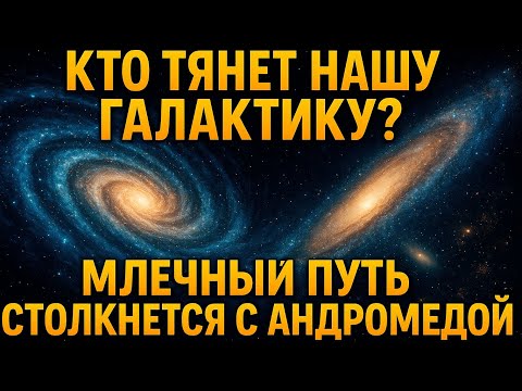 Видео: КТО ТЯНЕТ НАШУ ГАЛАКТИКУ?  Млечный Путь УЖЕ ЛЕТИТ на Столкновение с Андромедой