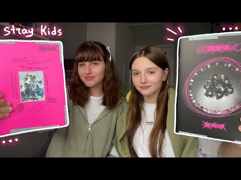 Видео: распаковка альбомов Stray Kids «Rock Star» 🩷🖤 ( в поисках Сынмина и Феликса )