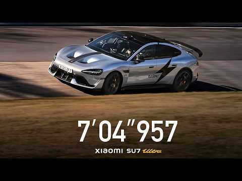 Видео: Серийный Xiaomi SU7 Ultra быстрее Porsche и Rimac на Нюрбургринге!