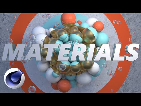 Видео: Cinema 4D - Материалы