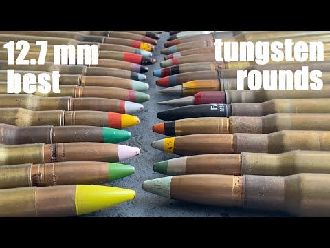 Видео: Злейшие 12.7 mm - FAP, HPAP-T, C44, NM 140 (MP), NM160 (MP-T/Raufoss Tracer), MK 211, SLAP ect.