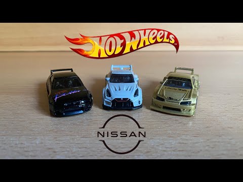 Видео: Hot Wheels: Моя Коллекция Nissan /#hotwheels #automobile #diecast 