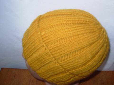 Видео: Вязание шапки, часть 1/2