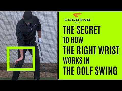 Видео: ГОЛЬФ: Секрет работы правого запястья при ударе в гольфе