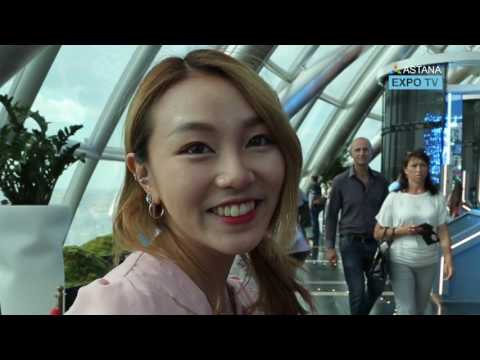 Видео: Чем поразил павильон «Нур Алем» известного блогера Кенг Ха?