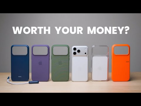 Видео: Все чехлы для iPhone 17 Pro Max от Apple!