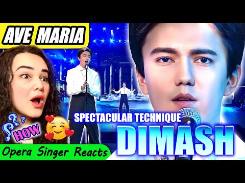 Видео: Opera Singer Reacts to Dimash Qudaibergen - AVE MARIA | New Wave 2021 | Новая Волна | Димаш | СОЧИ