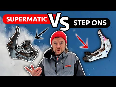 Видео: Крепления Burton Step Ons против креплений Nidecker Supermatic для сноуборда