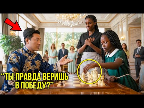 Видео: Миллиардер Заставил Дочь Уборщицы Сыграть В Шахматы Но То, Что Она Сделала, Шокировало Всех