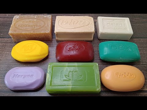 Видео: Soap Cutting🧼ASMR🔪Резка сухого мыла 99