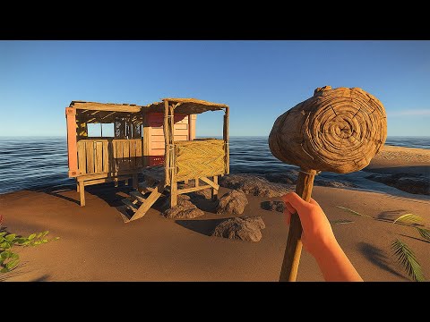 Видео: МОЯ ПЕРША ХАТИНА. ОСТРІВ УЖЕ НЕ БЕЗЛЮДНИЙ...