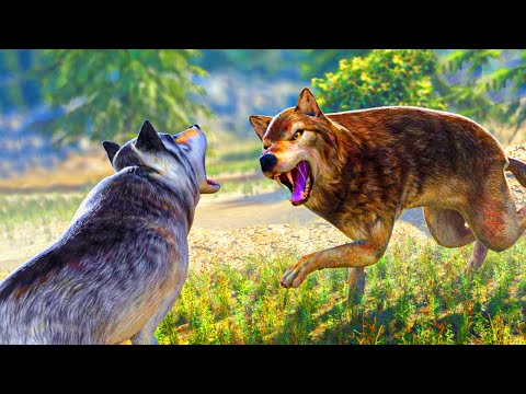Видео: СИМУЛЯТОР ВОЛКА в The Wolf