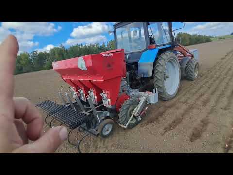 Видео: Урожайность чеснока с сажалкой от zocapi.