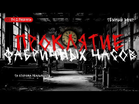 Видео: Проклятие фабричных часов | Страшные истории #ужасы #мистика #хоррор