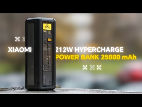 Видео: Лучший пауэрбанк 2025?! ⚡ Xiaomi HyperCharge 25000 mAh — просто монстр!