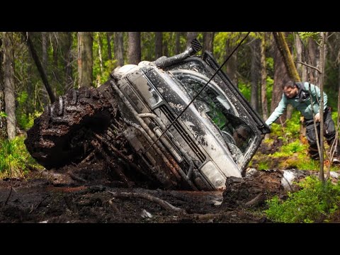 Видео: Тотальный гряземес: Унимог, Крузак, Дефендеры, Вранглер и Джип-Чемпион!