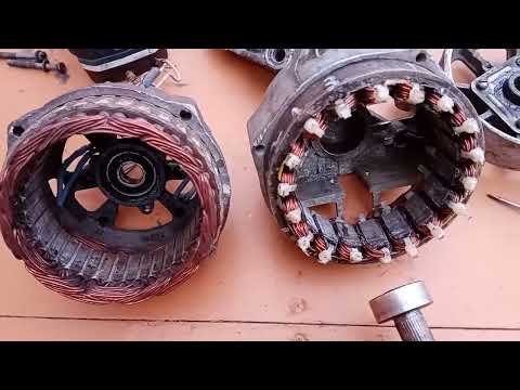 Видео: автогенератор с 24 магнитными полюсами на ветряк
