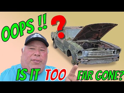 Видео: 65 Mustang, не слишком ли он развалился? Вытащили оттуда, где он простоял 45 лет. Сможем ли мы сп...