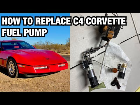 Видео: Как заменить топливный насос Corvette C4