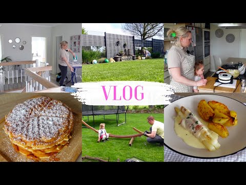 Видео: VLOG🇩🇪: 🌸мамские будни / медовые вафли 🧇 спаржа на обед / влог за 2 дня🌸