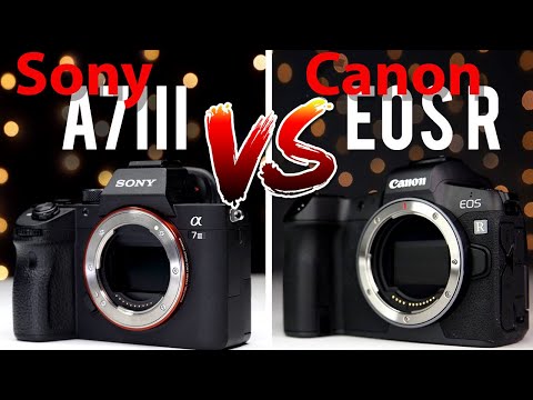 Видео: Sony A7III VS Canon EOS R Сравнение, плюсы и минусы.