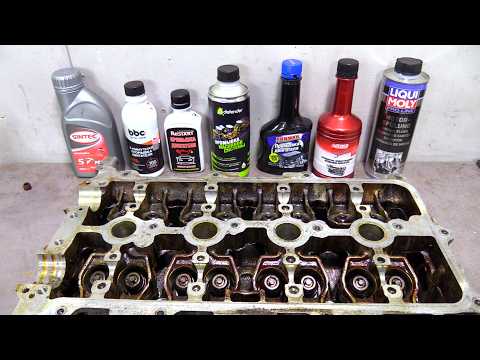 Видео: Как и чем отмывать мотор после современных китайских масел!?