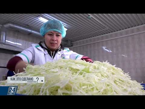 Видео: Производство салатов в больших объемах | Как это сделано в Казахстане?