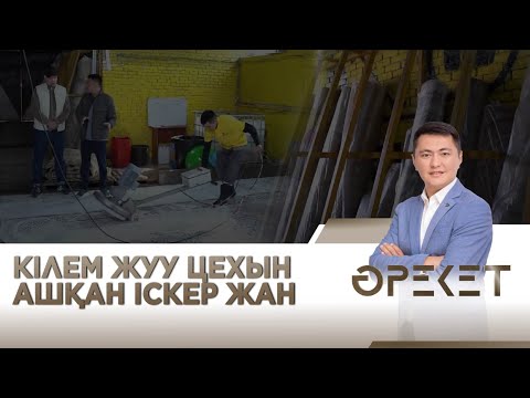 Видео: Кілем жуу цехын ашқан іскер жан. «Әрекет»