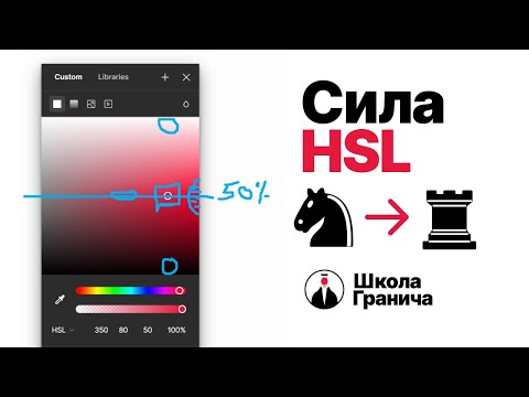 Видео: HSL лучшая цветовая модель для дизайнера