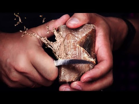 Видео: АСМР РЕЖУ МЫЛО - ASMR SOAP