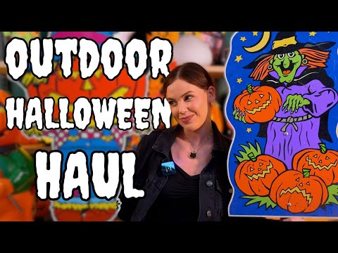 Видео: Уличный декор на Хэллоуин (HAUL) 🎃🍂