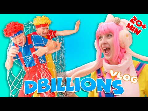 Видео: СБОРНИК! Самые Веселые Розыгрыши и Игры для Детей | D Billions Vlog