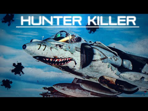 Видео: Apex Predator | AV-8B Harrier на охоте | Цифровой боевой симулятор | DCS |