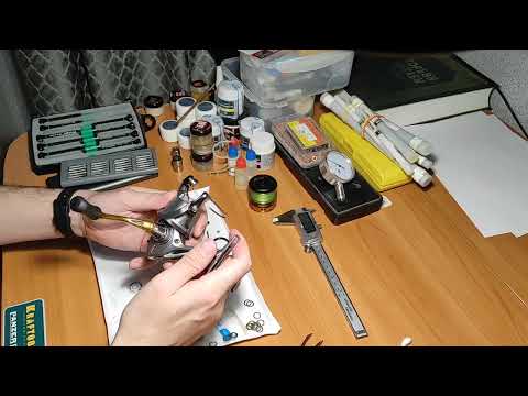 Видео: shimano sedona 2500 замена и регулировка главной пары. #ТОкатушки #апгрейдкатушки #уруссу