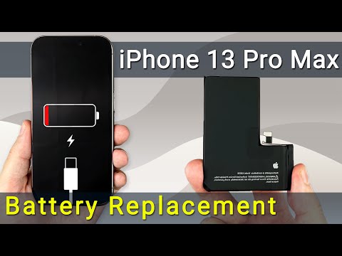 Видео: Замена батареи iPhone 13 Pro Max: руководство по самостоятельному ремонту