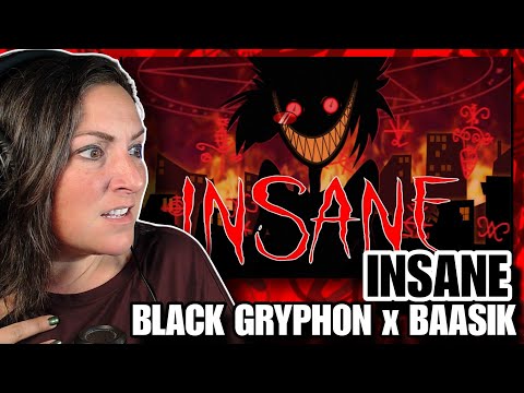 Видео: Первое прослушивание | INSANE (Песня из Hazbin Hotel) — Black Gryph0n и Baasik